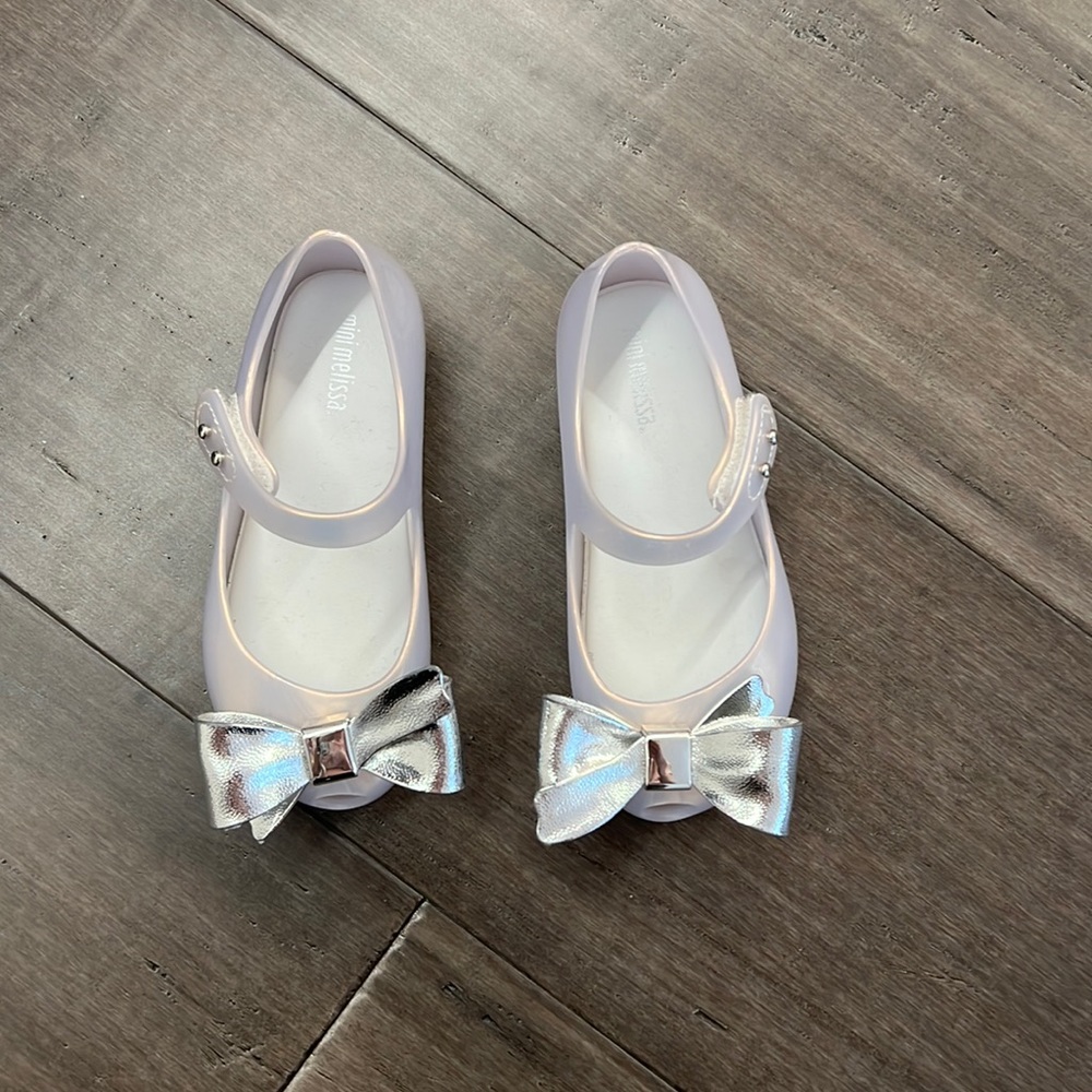 Mini Melissa little girl dress shoes